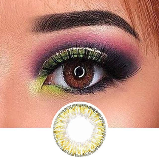 Brown Contact Lenses - 4 Tone