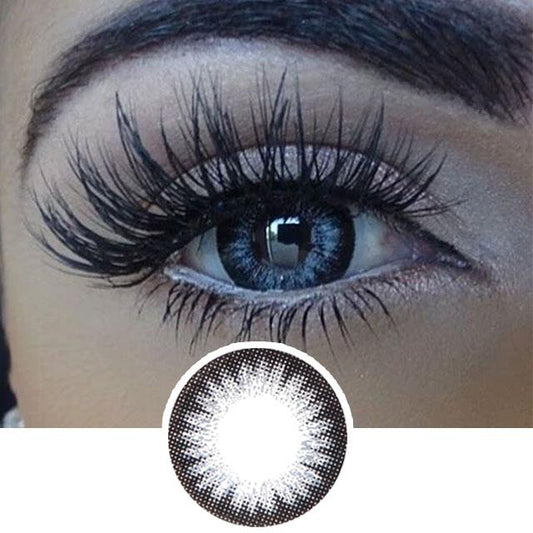Grey Color Contact Lenses 2 Tone